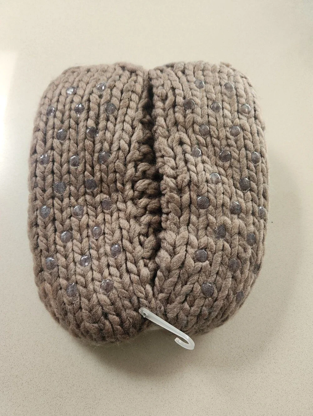 Lemon New Ballerina Pom Slippers ~BROWN ~ONE SIZE **NEW - Picture 3 of 7